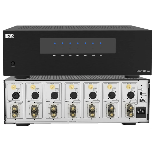OSD Nero XA7180 – многоканальный (7х) усилитель для домашнего кинотеатра, 130 Вт/канал на 8 Ом, аудиофильский класс H