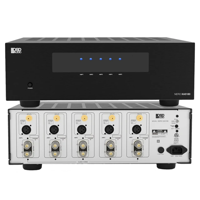 OSD Nero XA5180 – многоканальный (5х) усилитель для домашнего кинотеатра, 150 Вт/канал на 8 Ом, аудиофильский класс H