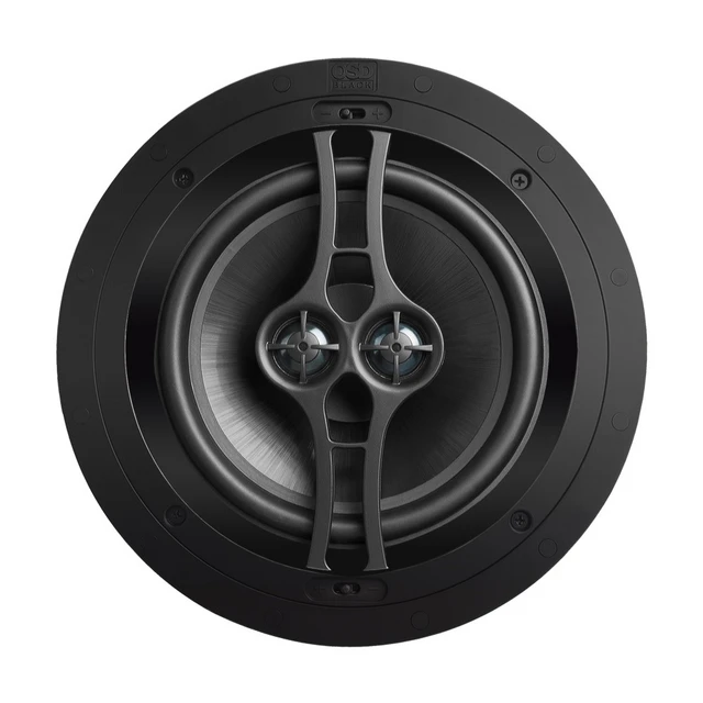 R82DT — 8-дюймовая потолочная акустическая система с двумя твитерами, серия Black